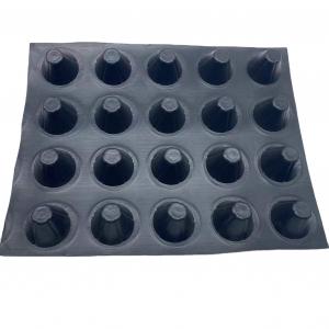China HDPE Dimple Membrane Drain Mat for Eco-friendly Construction Waterproof Plastic Sheet factory