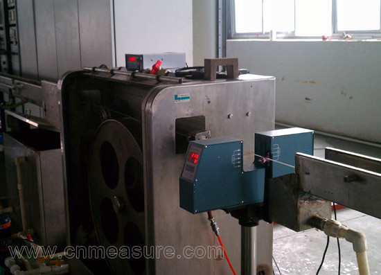 Wire Cable Pipe Laser Diameter Gauge Diametering Control In Plastic Extruders