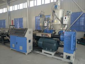 China PPR HDPE Plastic Pipe Single Screw Extruder / PE Platic Pipe Production Making Machine on sale