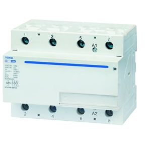 Buy cheap Din Rail Single Phase Household AC Contactor 4 Pole IP20 100A 230V from wholesalers