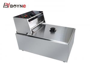 China 8L Oil Tank Stainless Steel Fryer For Fried Snack Fried Chicken Equipment factory