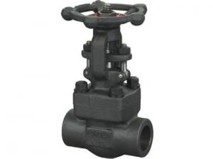 China NPT High Temp Pressure Seal Globe Valve Bonnet A105 With Nace Mr0175 Material/forged globe valve with electric actuator on sale