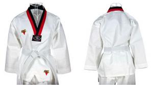 China 110-180cm white  Custom taekwondo clothes uniform suits manufacturer factory