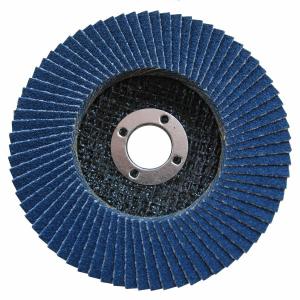 China 4-1/2 X 7/8 60 Grit Zirconia Angle Grinder Cutting Wheel Abrasive Flap Disc factory