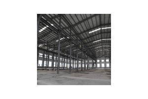 China Galvanized Structural Steel Fabrications Warehouse Buildings Covered By Wall Cladding Panel on sale