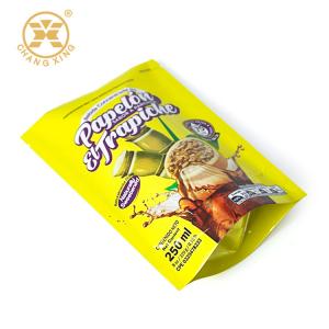 China Food Packaging Supplies Bags Resealable Frozen Fruit Doypack Packaging Bag factory
