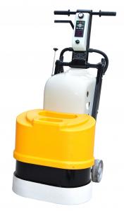 China Single Phase Stone Floor Polisher Concrete Grinding Machine With Dust Skirt factory