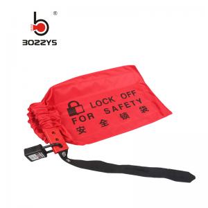 China Crane Controller Lockout Cinch Bag , Safety Kit Bag For Junction Bowes on sale