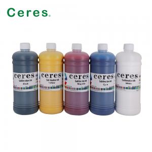 China Digital Textile Water Based Sublimation Ink For Epson Ecotank Printer MSDS factory