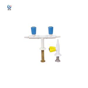 China Rust Resistant Laboratory Gas Taps Valves With Epoxy Resin Surface factory