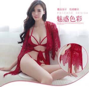 China White 65-70kg Sexy Panty Bra Set Lace Underwear And Bra 75D 80A 80B 85D 90D factory