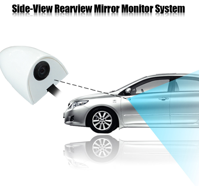 Mini Waterproof Universal Side View Camera 100 Degree Horizontal Angle