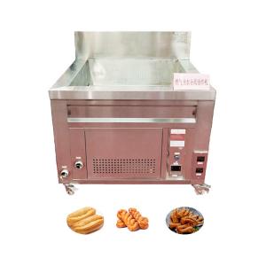 China High Temperature Automatic Fryer Machine Iron French Fries Fryer Machine factory
