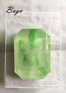 China Cucumber Antibacterial Face Soap Cool Fresh Effective Whitening Soap on sale
