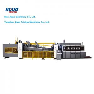 China Fully Automatic Corrugated Box Printing Folding Gluer High Speed on sale