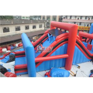 Outdoor Fun Adult Inflatable Obstacle Course 5K Obstacle Game Bouncer Slide