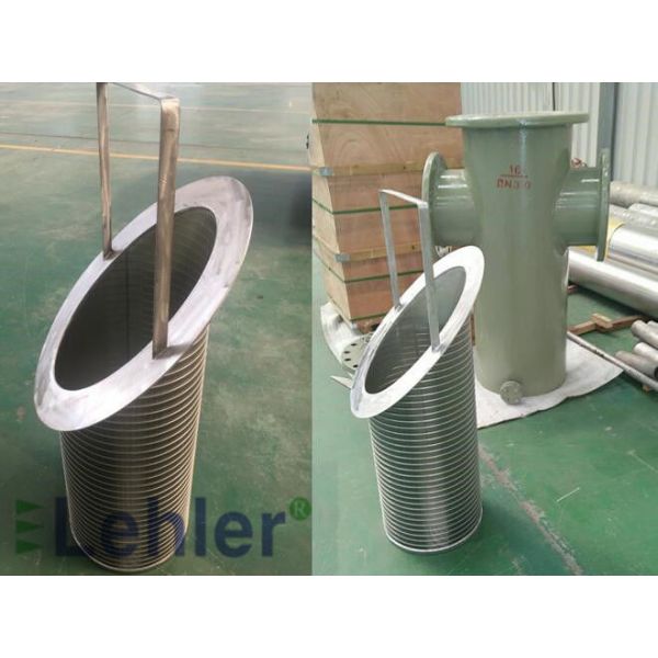 LFB-260 Automatic Self Cleaning Filters Steel Bucket Type Flanged Connection