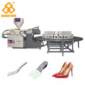 China Directly Rotary Injection Molding Machine For High Heel / Midsole / PP Insole on sale