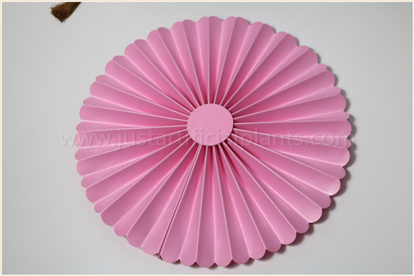 Pollution - Free Artificial Foam Flowers Large Pink Artificial Fan Flower