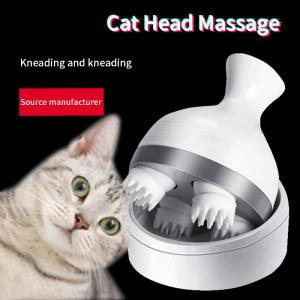China Automatic Handheld Vibrating Scalp Massager Kneading Electric Silicone Head Massager factory