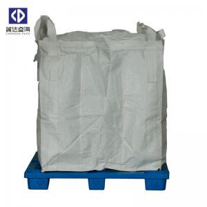 China Custom 1 Ton Jumbo Bag , FIBC Polypropylene Jumbo Bags For Cement Fertilizer factory
