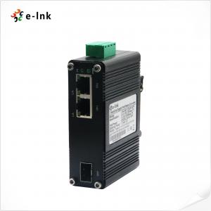 China Industrial 2-port 10/100/1000Base-T + 1-port 100/1000Base-X SFP Ethernet Switch factory