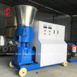 China 220V Flat Die Chicken Feed Pellet Machine 1000kg Per Hour Star factory