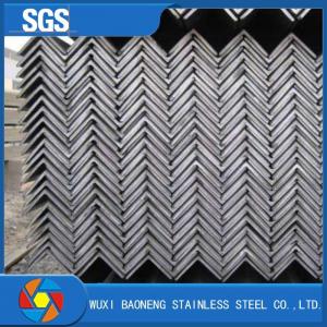 China 317L Stainless Steel Angle Bar Galvanized Steel Perforated Slotted Angle Bar For Garage Door on sale