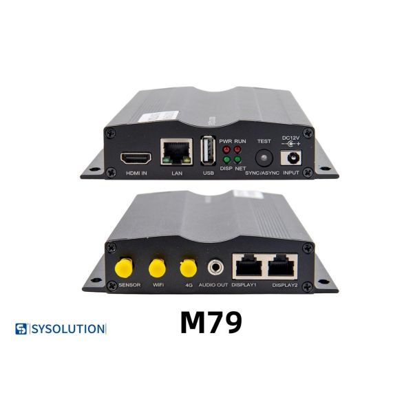 Sysolution Sync & Async Control Box M79B-L 2 Ethernet outputs 1.3 Million pixels