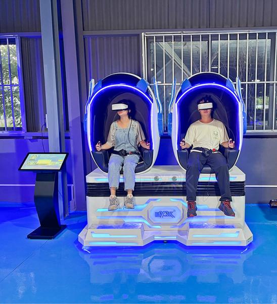 Electric 360 Seats 9D VR Simulator , Virtual Reality Cinema With 47 Inch Monitor