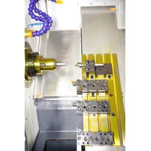 Horizontal 380V Cnc Lathes And Turning Machines 4 Axis Cnc Lathe