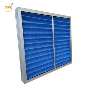 China Disposable MERV 13 Pleated AC Furnace HVAC Air Filter With Galvanization Net factory