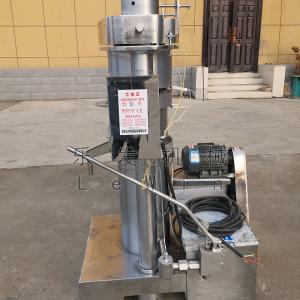 China Full Automatic Hydraulic Oil Press Machine 50-80 Kg/H Oil Presser factory