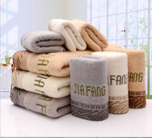 China 100% cotton grey guest turkish personalized towels embroidery for face factory