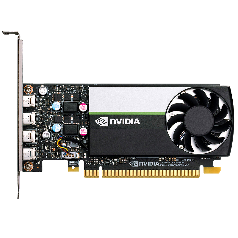 Quadro T400-2G/4G T600-4G T1000-4G/8G Gddr6 128 Bit Graphics Card for Smooth Display
