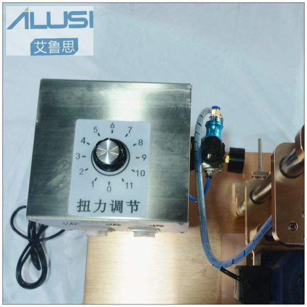 Semi Auto Cap Closer High Speed Rotary Cap Lock Glass Jar Plastic Bottle Twist off Lug Sealing Capping Machine