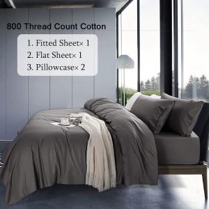 China Bedroom Cooling Sheets Sets 100% Pure Egyptian Cotton 800 Thread Count Sateen Weave on sale
