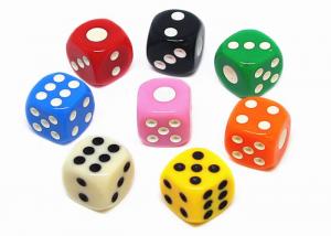 China Fun Board Game Accessories / Resin Stocked Standard D4 D6 D8 D10 20 Sided Dice on sale