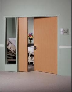 China High quality Aluminum Frame Long Lasting Hospital Fire Rated Door factory