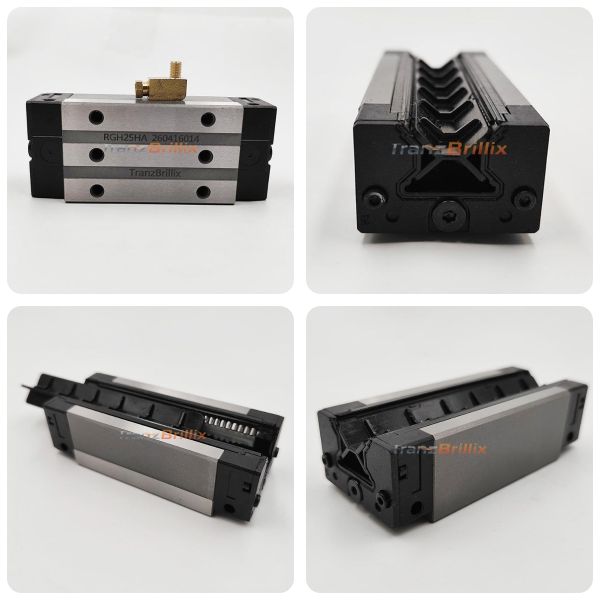 RGH25HA Roller Linear Guide Block for Heavy Load CNC Systems