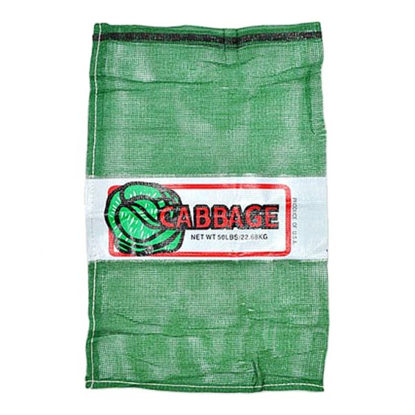 2024 Tubular Leno Mesh Net Bags For Vegetable Packing Surface Handling Hot Stamping