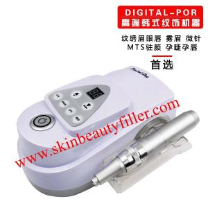 China Korean Digital permanent makeup machine for eyebrow and micro needle Newest Electric Derma skin Pen microneedle machine factory