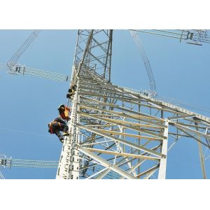 Buy cheap Transmission Power Line Tower , Angle Steel Member Lattice Steel Towers from wholesalers