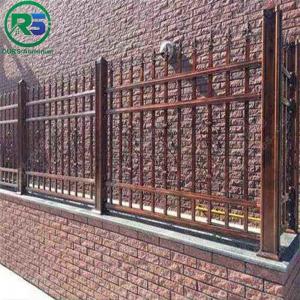 China Multicolor Contemporary Aluminum Fence Spaced Picket Decorative Metal Fence Panels factory