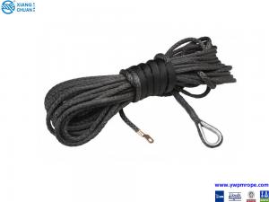 China 10mm x 30meters synthetic winch rope for 4x4/ATV/UTV/SUV/offroad recovery factory