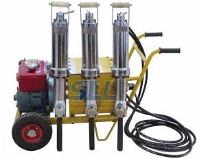 China 6HP Diesel Portable Hydraulic Drilling Machine Hand Rock Splitter Breaker factory