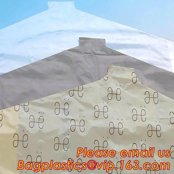 China Transparent Cheap Clear Clothes cover LDPE Garment plastic Travel Bags dry cleaning bags on roll factory