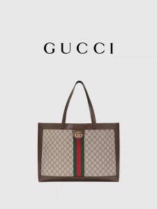 China Leather GUCCI Ophidia Ladies Branded Shoulder Bag Shopping Tote factory