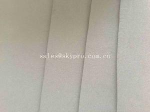 China 4mm 5mm Super Stretch Flexibility Nylon Double Lined Fabric Smooth Rough Embossed CR Neoprene Rubber Sheet factory
