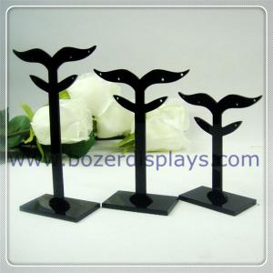 China Acrylic Earring Display Stand Jewelry Display Stands With OEM Pattern factory